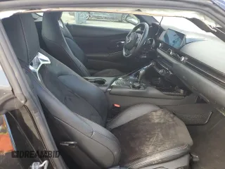 2022 Toyota GR Supra 2.0 with VIN WZ1DB2C07NW048703, listed as a Copart auction lot 48377114 with 0 mi miles and Salvage Title. Bid and sale history available at carsss.com. Image 10.