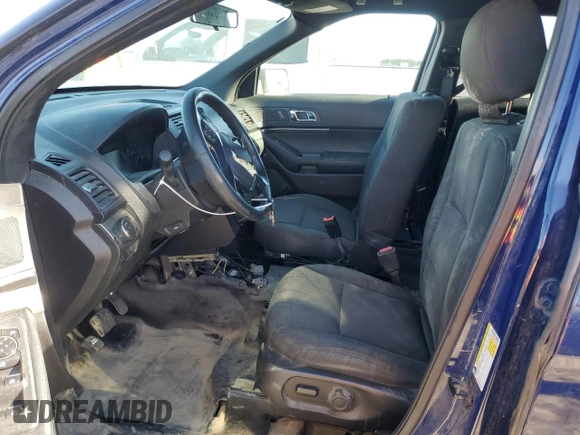2017 Ford Police Interceptor Utility z VIN 1FM5K8AR5HGC35293, wystawiony jako Copart lot #42462805 z przebiegiem 132 675 mil mil oraz Szkoda całkowita • Salvage title. Historia ofert i sprzedaży dostępna na DreamBid. Obrazek 7.