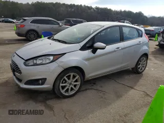 2019 Ford Fiesta SE with VIN 3FADP4EJ0KM137824, listed as a Copart auction lot 43269385 with 99,642 mi miles and Salvage title. Bid and sale history available at DreamBid. Image 1.