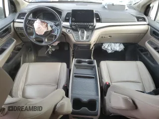 2018 Honda Odyssey EX-L with VIN 5FNRL6H73JB085115, listed as a Copart auction lot 50574975 with 166,626 mi miles and Non Repairable. Bid and sale history available at carsss.com. Image 8.