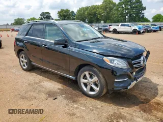 2017 Mercedes-Benz GLE 350 with VIN 4JGDA5HB9HA983778, listed as a Copart auction lot 59428695 with 103,797 mi miles and Salvage title. Bid and sale history available at DreamBid. Image 4.