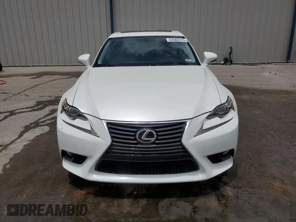2015 Lexus IS 250 with VIN JTHBF1D21F5050392, listed as a Copart auction lot 63562215 with 101,942 mi miles and Salvage title. Bid and sale history available at DreamBid. Image 5.