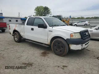 2008 Ford F-150 STX with VIN 1FTRX12W28KD35609, listed as a Copart auction lot 50948055 with 416,130 mi miles and Salvage Title. Bid and sale history available at carsss.com. Image 4.