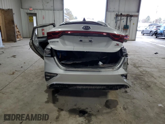 2019 Kia Forte S with VIN 3KPF34AD8KE063903, listed as a Copart auction lot 52093635 with 0 mi miles and Non Repairable. Bid and sale history available at carsss.com. Image 6.