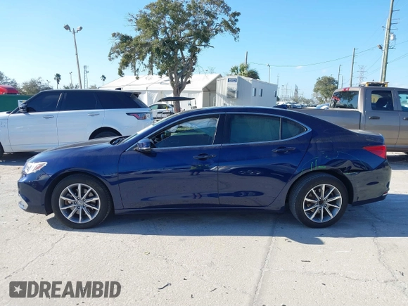 2018 Acura TLX w/Technology Pkg with VIN 19UUB1F59JA003755, listed as a IAAI auction lot 41579263 with 73,161 mi miles. Bid and sale history available at carsss.com. Image 14.