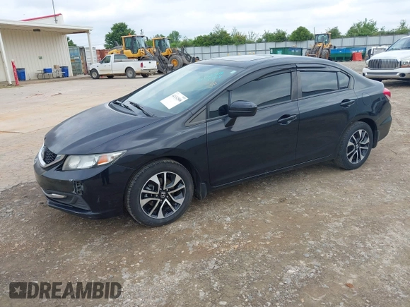 2015 Honda Civic EX with VIN 19XFB2F80FE112259, listed as a IAAI auction lot 42132508 with 213,334 mi miles and . Bid and sale history available at DreamBid. Image 18.