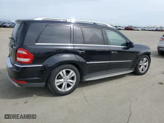 2010 Mercedes-Benz GL-Class GL 450 with VIN 4JGBF7BE6AA540629, listed as a Copart auction lot 49322195 with 107,701 mi miles and Salvage Title. Bid and sale history available at carsss.com. Image 3.