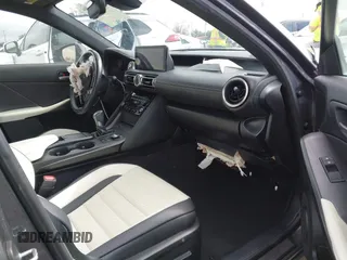 2021 Lexus IS 350 F Sport with VIN JTHGZ1B28M5047647, listed as a IAAI auction lot 41520143 with 27,544 mi miles and . Bid and sale history available at DreamBid. Image 5.