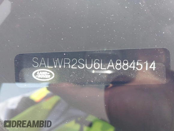 2020 Land Rover Range Rover Sport HSE z VIN SALWR2SU6LA884514, wystawiony jako IAAI lot #42420304 z przebiegiem 89 760 mil mil oraz . Historia ofert i sprzedaży dostępna na DreamBid. Obrazek 9.