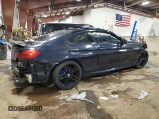 2013 BMW 6 Series 650i with VIN WBAYM9C56DDW20172, listed as a Copart auction lot 44618485 with Not Provided miles and Clean Title. Bid and sale history available at carsss.com. Image 3.