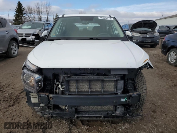 2020 Hyundai Venue SE with VIN KMHRB8A37LU047415, listed as a Copart auction lot 49169925 with 122,266 mi miles and Salvage Title. Bid and sale history available at DreamBid. Image 5.