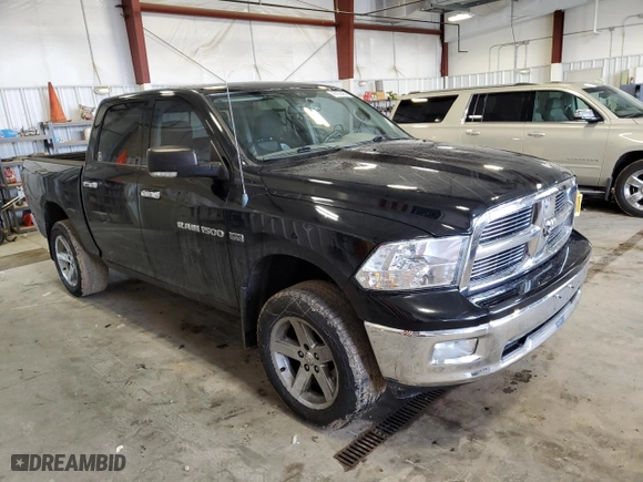 2012 Ram 1500 Outdoorsman with VIN 1C6RD7LT8CS162940, listed as a Copart auction lot 46102485 with 205,554 mi miles and Salvage Title. Bid and sale history available at carsss.com. Image 4.