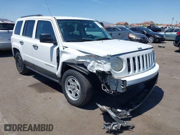 2014 Jeep Patriot Sport with VIN 1C4NJPBB1ED730204, listed as a IAAI auction lot 42498489 with 118,037 mi miles and . Bid and sale history available at DreamBid. Image 6.