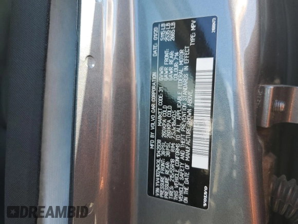 2020 Volvo V60 z VIN YV4102WKXL1042938, wystawiony jako Copart lot #64123133 z przebiegiem 31 611 mil mil oraz . Historia ofert i sprzedaży dostępna na DreamBid. Obrazek 12.