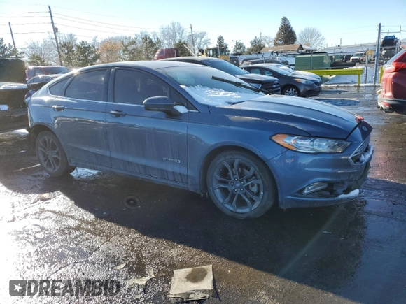2018 Ford Fusion Hybrid SE with VIN 3FA6P0LU0JR131909, listed as a Copart auction lot 88030545 with 103,640 mi miles and Salvage Title. Bid and sale history available at carsss.com. Image 4.