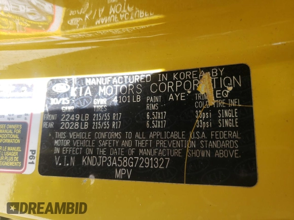 2016 Kia Soul + z VIN KNDJP3A58G7291327, wystawiony jako Copart lot #53488695 z przebiegiem 96 534 mil mil oraz Szkoda całkowita • Salvage title. Historia ofert i sprzedaży dostępna na DreamBid. Obrazek 13.