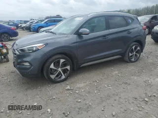 2017 Hyundai Tucson Sport z VIN KM8J33A2XHU340866, wystawiony jako Copart lot #54878695 z przebiegiem 116 240 mil mil oraz Tytuł czysty. Historia ofert i sprzedaży dostępna na DreamBid. Obrazek 1.