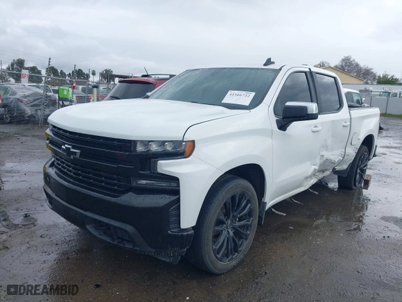 2019 Chevrolet Silverado 1500 LT with VIN 3GCUYDED3KG118071, listed as a IAAI auction lot 41566722 with 157,525 mi miles. Bid and sale history available at carsss.com. Image 2.