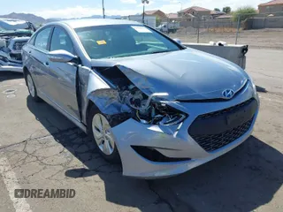 2015 Hyundai Sonata Hybrid Limited with VIN KMHEC4A41FA133127, listed as a IAAI auction lot 41759254 with 70,124 mi miles. Bid and sale history available at carsss.com. Image 1.