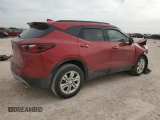 2021 Chevrolet Blazer LT with VIN 3GNKBCRS5MS566489, listed as a Copart auction lot 56682585 with 42,092 mi miles and Salvage title. Bid and sale history available at DreamBid. Image 3.