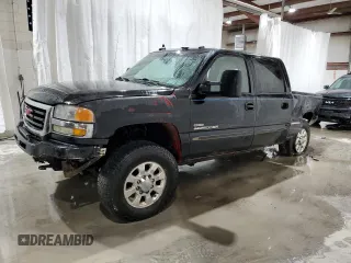 2003 GMC Sierra 2500HD SLT z VIN 1GTHK23103F107158, wystawiony jako Copart lot #50429915 z przebiegiem Nie podano mil oraz Szkoda całkowita • Salvage title. Historia ofert i sprzedaży dostępna na DreamBid. Obrazek 1.