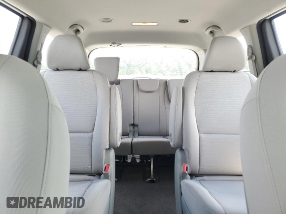 2015 Kia Sedona L with VIN KNDMA5C17F6022132, listed as a Copart auction lot 57431604 with 54,583 mi miles and Salvage Title. Bid and sale history available at carsss.com. Image 10.