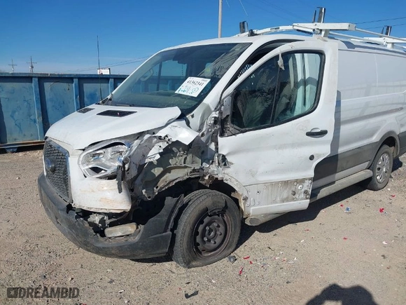 2021 Ford Transit Cargo Van with VIN 1FTBR1Y82MKA24535, listed as a IAAI auction lot 41362341 with 1 mi miles. Bid and sale history available at carsss.com. Image 6.