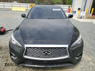 2019 Infiniti Q50 3.0t LUXE with VIN JN1EV7AP6KM517880, listed as a Copart auction lot 48670045 with 89,406 mi miles and Salvage Title. Bid and sale history available at carsss.com. Image 5.
