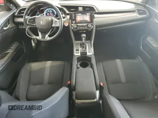 2020 Honda Civic Sedan EX with VIN 2HGFC1F38LH682345, listed as a Copart auction lot 52655705 with 52,556 mi miles and Salvage Title. Bid and sale history available at carsss.com. Image 8.