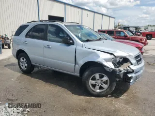 2006 Kia Sorento LX with VIN KNDJD733365591766, listed as a Copart auction lot 49040625 with 141,945 mi miles and Salvage Title. Bid and sale history available at DreamBid. Image 4.