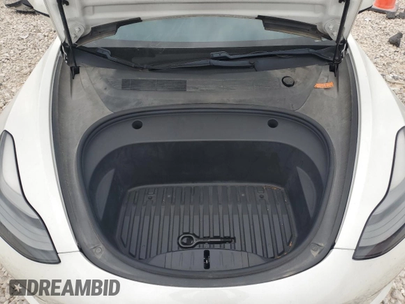 2021 Tesla Model 3 Long Range with VIN 5YJ3E1EB8MF079732, listed as a Copart auction lot 54683445 with 98,504 mi miles and Salvage Title. Bid and sale history available at DreamBid. Image 11.