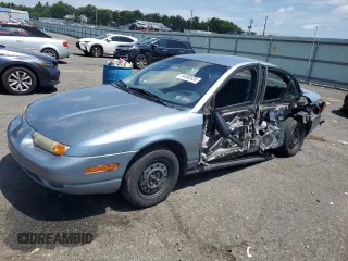 2002 Saturn SL with VIN 1G8ZH54802Z170235, listed as a Copart auction lot 64068935 with 194,870 mi miles and Salvage title. Bid and sale history available at DreamBid. Image 1.