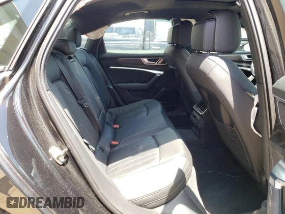 2019 Audi A6 Premium Plus with VIN WAUE8AF21KN116940, listed as a Copart auction lot 60920744 with 56,363 mi miles and Salvage Title. Bid and sale history available at carsss.com. Image 10.