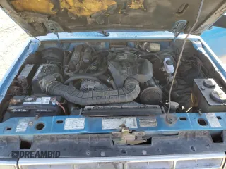 1992 Ford Ranger with VIN 1FTCR14X9NPA40821, listed as a Copart auction lot 53083745 with 63,198 mi miles and Salvage title. Bid and sale history available at DreamBid. Image 12.