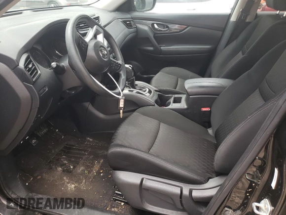 2017 Nissan Rogue S with VIN KNMAT2MV7HP559996, listed as a Copart auction lot 53954934 with 116,806 mi miles and Salvage Title. Bid and sale history available at carsss.com. Image 7.