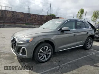 2023 Audi Q5 S line Premium Plus with VIN WA1EAAFY1P2015539, listed as a Copart auction lot 50823555 with 14,478 mi miles and Salvage Title. Bid and sale history available at carsss.com. Image 1.