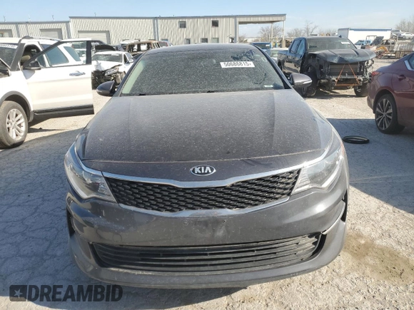 2016 Kia Optima LX z VIN KNAGT4L30G5107370, wystawiony jako Copart lot #50686815 z przebiegiem 156 297 mil mil oraz Szkoda całkowita • Salvage title. Historia ofert i sprzedaży dostępna na DreamBid. Obrazek 5.