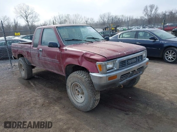 1990 Toyota Pickup SR5 z VIN JT4VN13G8L5037875, wystawiony jako IAAI lot #41986781 z przebiegiem 321 404 mil mil oraz . Historia ofert i sprzedaży dostępna na DreamBid. Obrazek 1.