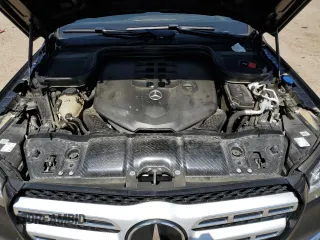 2021 Mercedes-Benz GLS 580 with VIN 4JGFF8GE0MA390652, listed as a Copart auction lot 46833794 with 45,034 mi miles and . Bid and sale history available at DreamBid. Image 12.