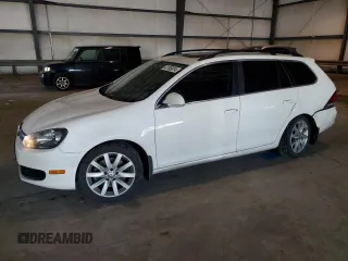 2012 Volkswagen Jetta SportWagen TDI w/Sunroof with VIN 3VWPL7AJ4CM686175, listed as a Copart auction lot 47185874 with 122,586 mi miles and Salvage Title. Bid and sale history available at carsss.com. Image 1.