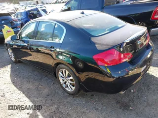 2008 Infiniti G35 Sedan Journey with VIN JNKBV61E98M222661, listed as a IAAI auction lot 41779608 with 120,746 mi miles. Bid and sale history available at carsss.com. Image 3.
