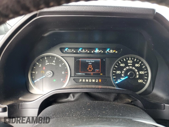 2016 Ford F-150 XLT with VIN 1FTEW1EG8GKF63229, listed as a Copart auction lot 60820565 with 145,965 mi miles and Salvage title. Bid and sale history available at DreamBid. Image 9.