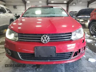 2013 Volkswagen Eos Komfort with VIN WVWBW8AHXDV002194, listed as a Copart auction lot 41604255 with 84,956 mi miles and Salvage Title. Bid and sale history available at DreamBid. Image 5.