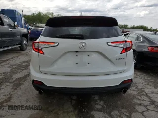 2019 Acura RDX with VIN 5J8TC1H38KL022310, listed as a Copart auction lot 54165295 with 114,582 mi miles and Salvage title. Bid and sale history available at DreamBid. Image 6.
