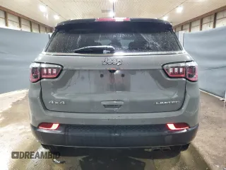 2021 Jeep Compass Limited with VIN 3C4NJDCBXMT596069, listed as a Copart auction lot 42027855 with 119,236 mi miles and Clean title. Bid and sale history available at DreamBid. Image 6.