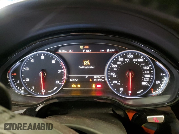 2013 Audi A8 3.0L z VIN WAURGAFD1DN002140, wystawiony jako Copart lot #59010105 z przebiegiem 151 732 mil mil oraz Szkoda całkowita • Salvage title. Historia ofert i sprzedaży dostępna na DreamBid. Obrazek 9.
