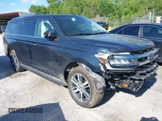 2024 Ford Expedition Max Limited with VIN 1FMJK2A89REA34741, listed as a IAAI auction lot 42011966 with 32,100 mi miles and . Bid and sale history available at DreamBid. Image 1.