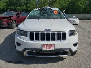 2014 Jeep Grand Cherokee Limited with VIN 1C4RJFBGXEC325357, listed as a Copart auction lot 61993715 with 156,718 mi miles and Salvage title. Bid and sale history available at DreamBid. Image 5.
