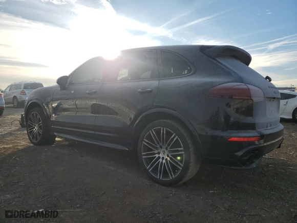 2017 Porsche Cayenne GTS with VIN WP1AD2A27HLA81530, listed as a Copart auction lot 82961224 with 73,015 mi miles and Salvage Title. Bid and sale history available at carsss.com. Image 2.