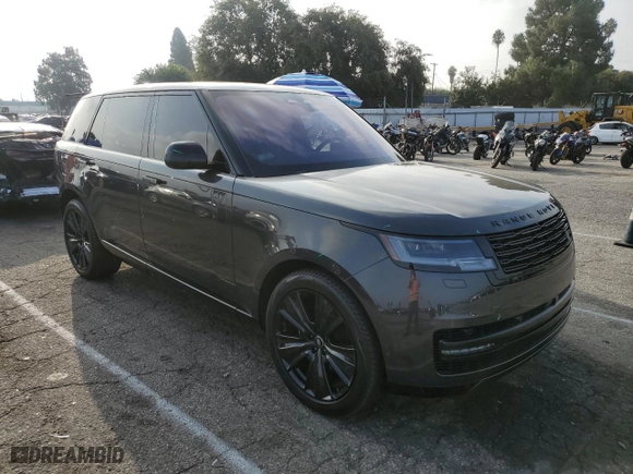 2023 Land Rover Range Rover SE with VIN SALKPBFU0PA062618, listed as a Copart auction lot 72585164 with 16,377 mi miles and Salvage Title. Bid and sale history available at carsss.com. Image 4.